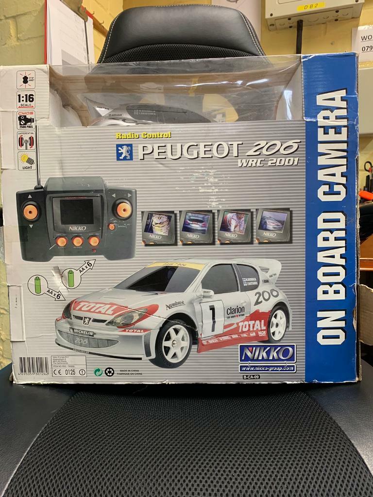 nikko rc peugeot 206 wrc